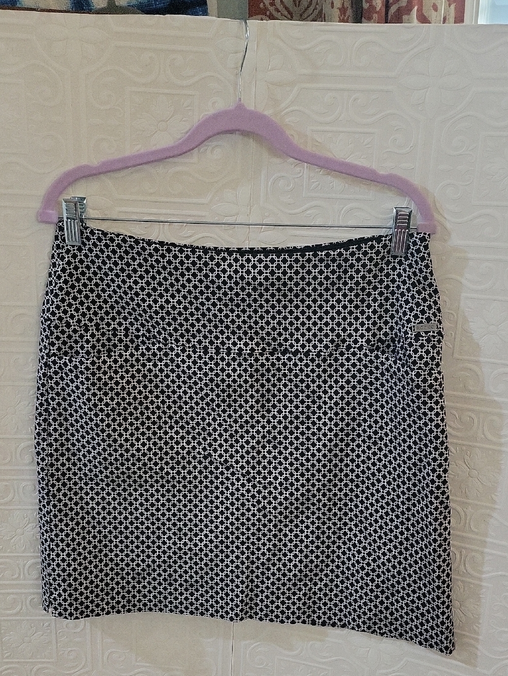 SC & Co Skort Athletic Skirt  Size L Tummy Control Stretch Nylon, Golf